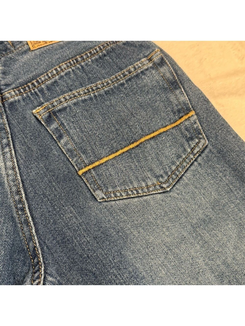 Y2K Baggy Jeans, Wide Leg, Mid Rise, Carpenter/Skater style, Petite/Ankle Crop - Picture 5 of 12